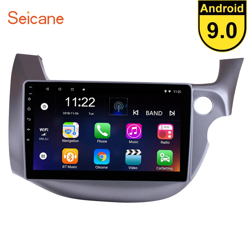 Discount Seicane Android 9.0 Car Radio 10.1 inch GPS Navigation Head Unit Quad core for 2007-2016 HONDA FIT JAZZ Right Hand Drive car 0 Discount Seicane Android 9.0 Car Radio 10.1 inch GPS Navigation Head Unit Quad core for 2007-2016 HONDA FIT JAZZ Right Hand Drive car 0