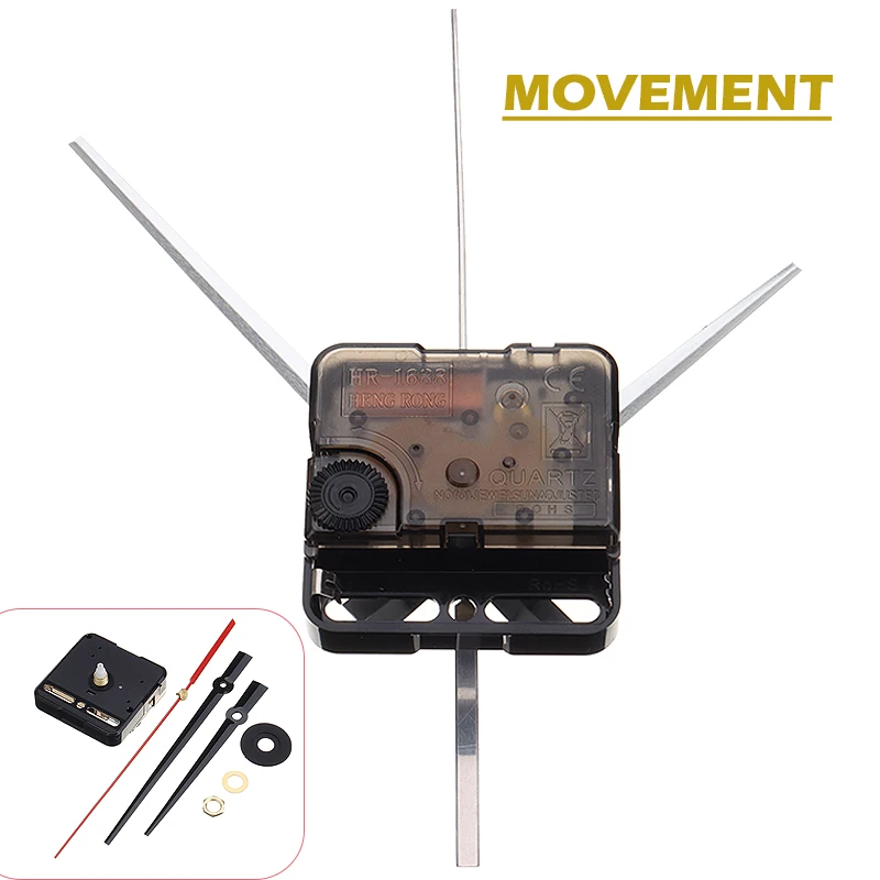 1 Set Quartz Clock Movements Kit Silent Wall Clock Movements Mechanism