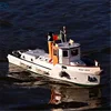 1/20 Inland River Tugboat  Wooden Assembly Ship Model Sleeve 1