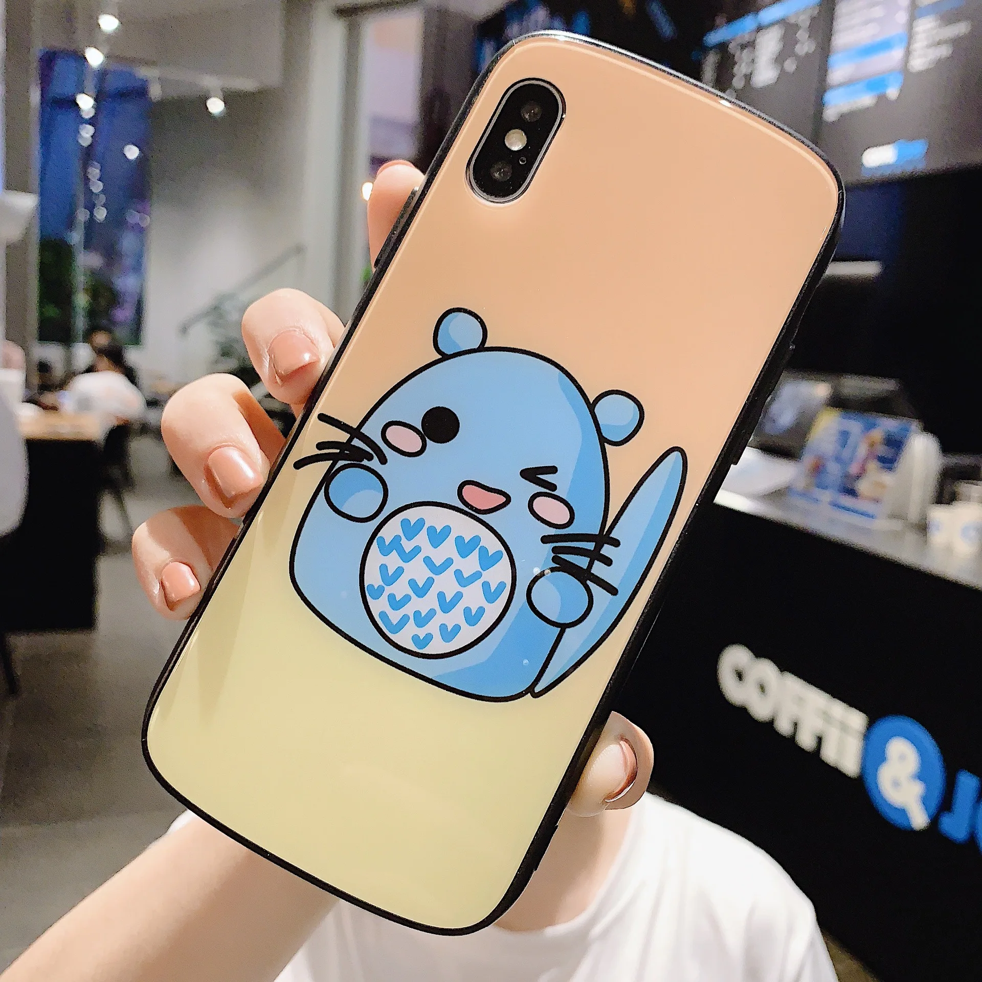 Роскошный чехол для телефона для iPhone 7 8 Plus, чехол для iPhone X XR XS MAX i Phone Shell - Цвет: 4