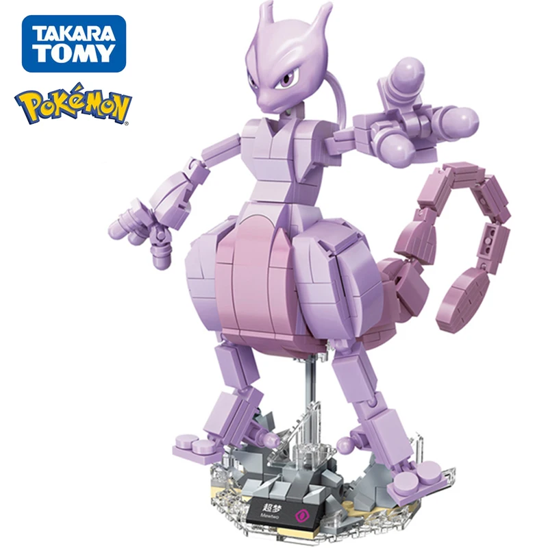 Аниме Покемон Эш Кетчум тыкать мяч Charizard blastise Mewtwo строительные блоки наборы