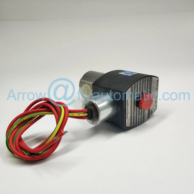 ASCO EF8320G200 3/2 Way 1/" NPT нормально открытый Соленоидный клапан из нержавеющей стали