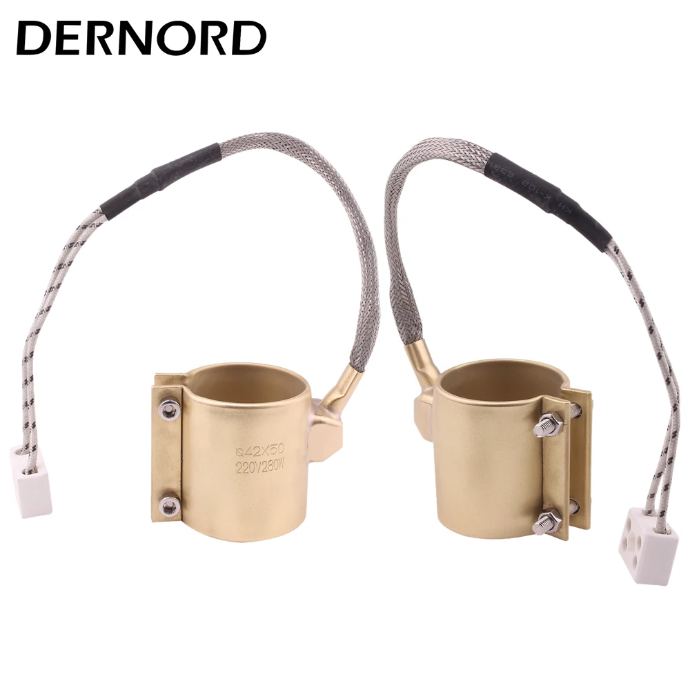 Dernord Pces Elétrica Cobre Barril de Bronze Banda Aquecedor para Extrusora dernord pces eletrica cobre barril bronze banda aquecedor para extrusora 02
