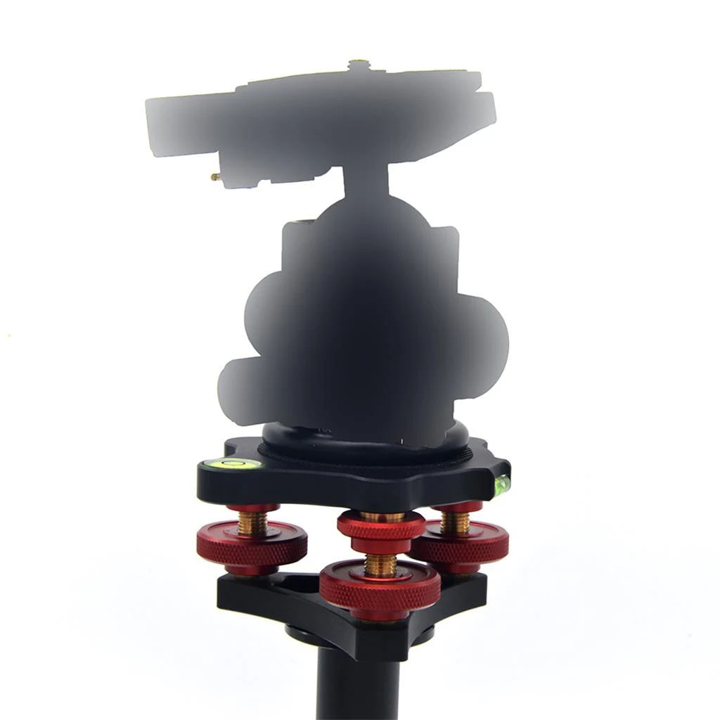 VELEDGE LP-64 Tripod Leveling Base with 3 Adjustment Dials for Camera Tripod