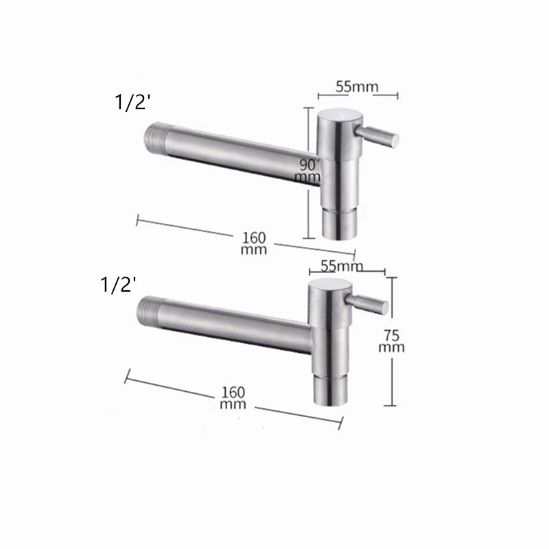 Wall Mounted Lengthen Washing Machine Tap Mop Pool Tap Garden Outdoor Water Modern Kitchen Bathroom Faucet bathroom faucet water tap faucet garden bibcocks washing machine faucet