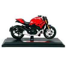 Maisto 1/18 1:18 Масштаб Ducati Monster 1200s Мотоциклы мотоциклы литье под давлением дисплей модели подарок на день рождения игрушки для мальчиков