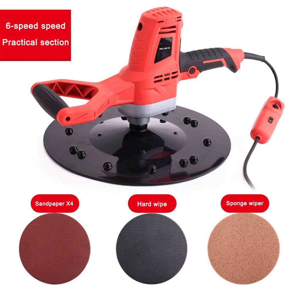 220V Electric Concrete Epoxy Cement Mortar Trowel Wall Smoothing Machine 390MM 