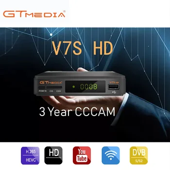 

Poland V7S HD DVB-S2 Satellite Receiver Full 1080P HD Receptor Support PowerVu YouTube Bisskey Youpron+ 3 Year Europe CCCAM