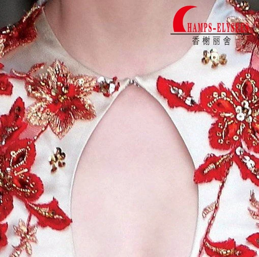 Новая мода вышивка vestidos robe de soiree formales сексуальное вечернее платье с открытой спиной Вечерние платья для матери невесты на выпускной