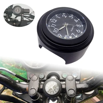

For Scooter Bicycle Motor ATV 7/8" Universal Motorcycle Handlebar Watch Bike Hand Grip Bar Mount Dial Clock Watch Waterproof
