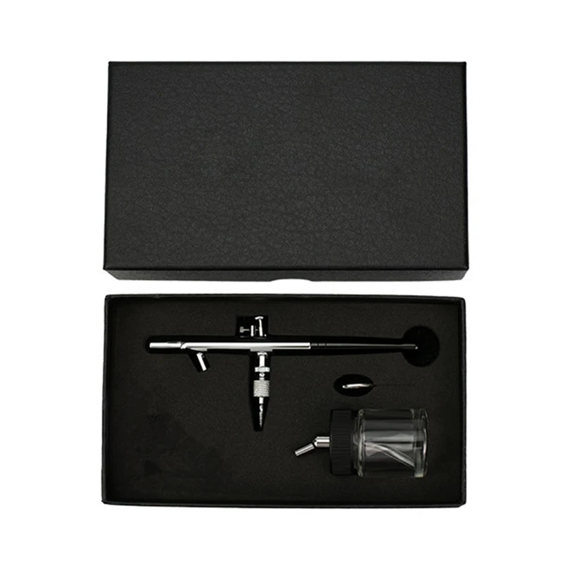 0,35 Калибр горшок 22 мл Съемная медь Spary Татуировка Пистолет двойного действия Мини Аэрограф для рисования ASG0015