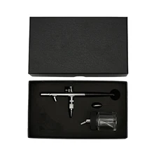 0,35 Калибр горшок 22 мл Съемная медь Spary Татуировка Пистолет двойного действия Мини Аэрограф для рисования ASG0015