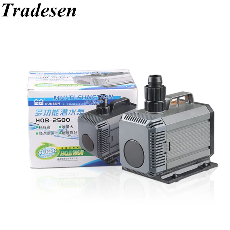 HQB-2000~3500 Aquarium Amphibious Pump,multi-functional submersible pump fish tank water wave pump 220-240V