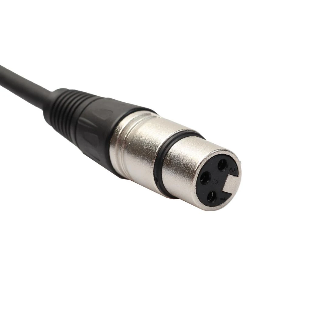 10 Pieces 3 Pin XLR Male To XLR Female Cables Microphone Audio Cable 10 Feet, Cable for Studio Recording and Live Sound