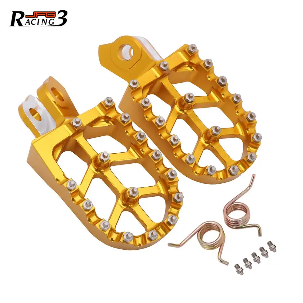 Motorcycle Brake Clutch Lever Footpeg Footrests Foot Peg Rests For Suzuki RMZ250 2007-RMZ450 2005-RMZ 250 450 motorcycle accessories motorcycle footrests motorcycle foot pedals