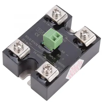 

Solid State Relay Single Channel DC Control Dual Channel AC 1 Phase SSR 24-480VAC Solid State Relay