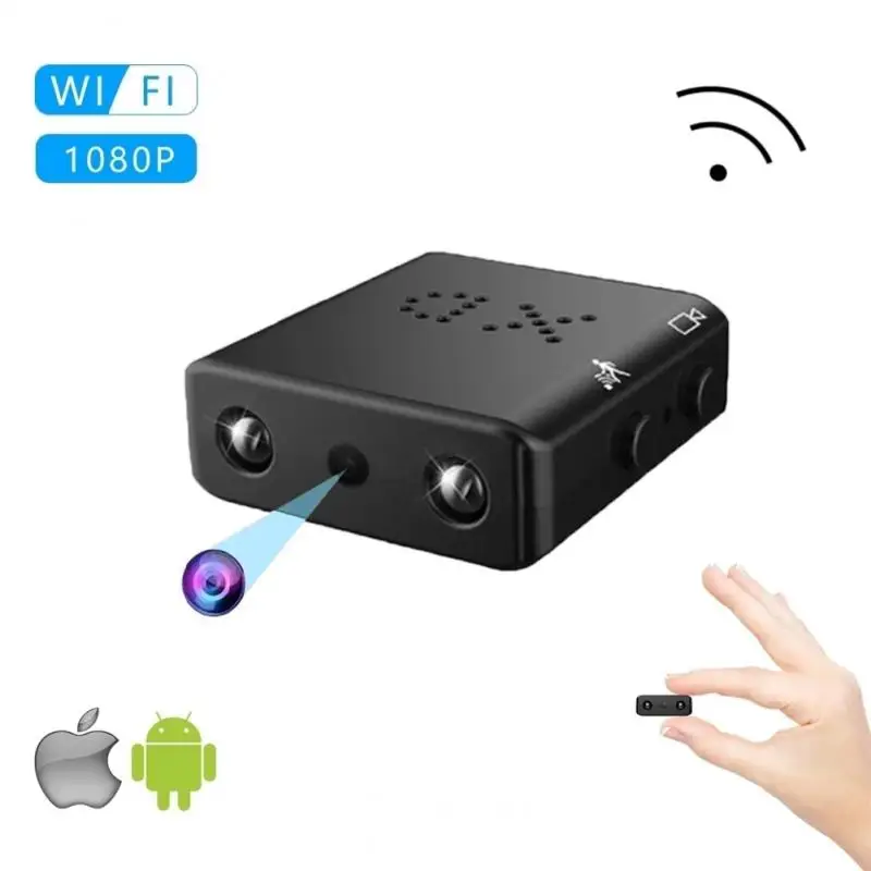 XD Мини Wi-Fi камера 1080P домашняя видеокамера ночного видения микро секретная