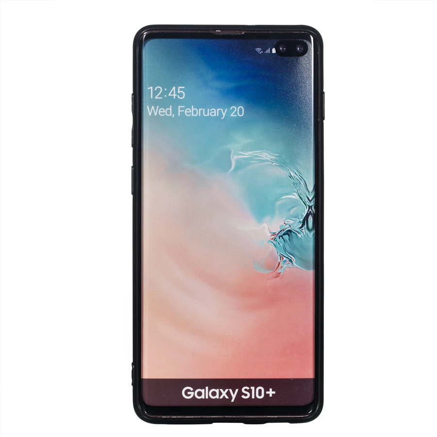 Мягкий силиконовый чехол-бумажник для samsung Galaxy S10 S9 S8 Plus кожаный чехол S10Lite A6 Plus Note 10 9 Plus держатель для карт Fundas