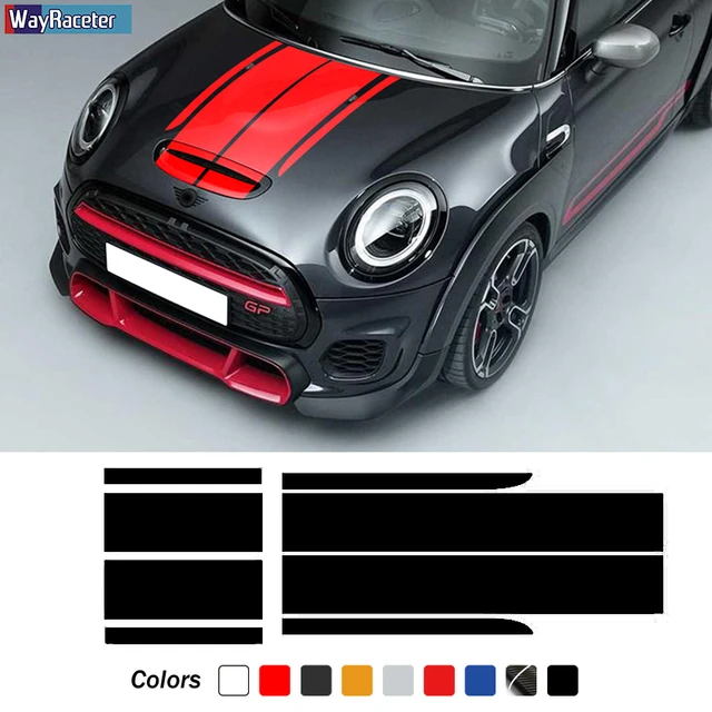 Auto Haube Motorhaube Streifen Motor Abdeckung Taligate Stamm Aufkleber Für  MINI John Cooper Works R50 R52 R53 F56 F55 F57 r56 R57 R58 R59 JCW -  AliExpress