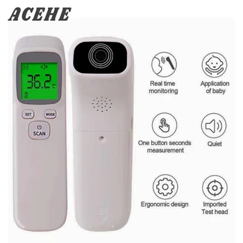 

Drop Shipping Infrared Thermometer Non-Contact termometro infrarojo digital+LCD Backlight for Adult/kids/Baby Wholesale