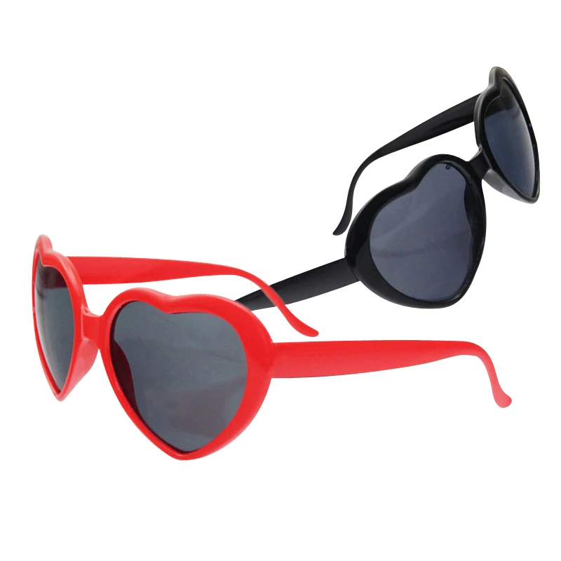 Plastica a forma di cuore diffrazione griglia partito Rave occhiali  spettacolo di luci fuochi d'artificio rifrazione Laser occhiali per realtà  aumentata|3D Glasses/ Virtual Reality Glasses| - AliExpress