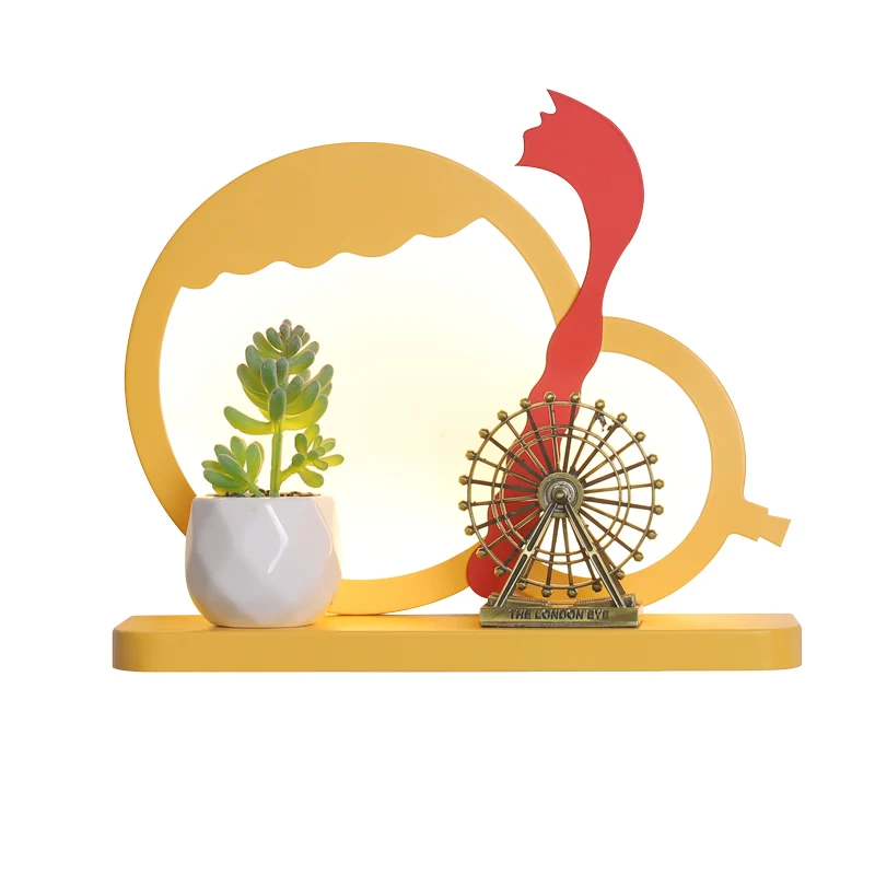 gourd Настенный светильник, светодиодный настенный светильник, прикроватный светильник для спальни, лампа wandlamp, настенный светильник s для детской комнаты, детского сада, внутренний светильник ing - Цвет абажура: gourd