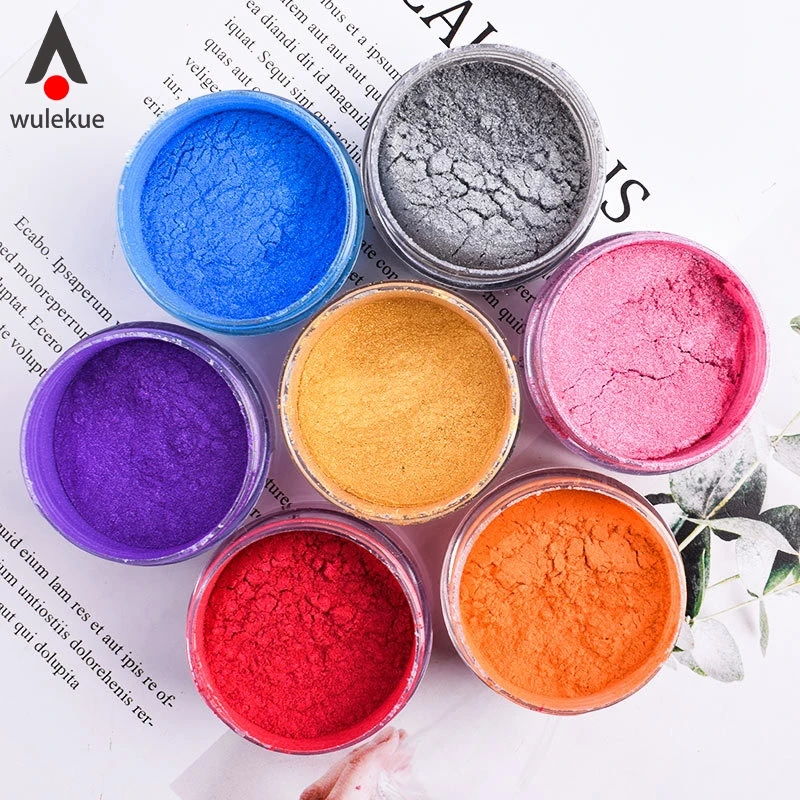 

5g Pearl Ex Powdered Cake Decorating Tools Pigment Pearlized Luster Dust Mica Powder Pink Gold Silvery Shiny Pigment