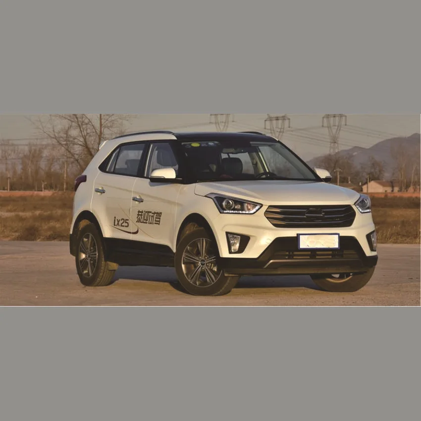 Современный IX25 Creta крышка ручки двери автомобиля ABS Хромированная ручка автомобиля внешний вид украшения
