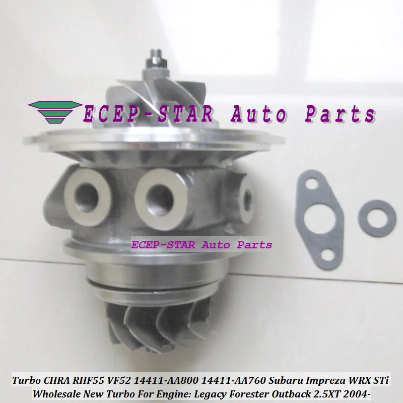Турбо-картридж КЗПЧ RHF55 VF52 14411-AA800 14411-AA760 14411AA800 для Subaru Impreza WRX STi Legacy Forester Outback 2.5XT 04