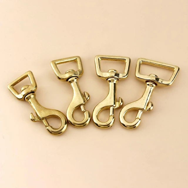 Solid Brass Lobster Trigger Swivel Eye Snap Hook High Quality