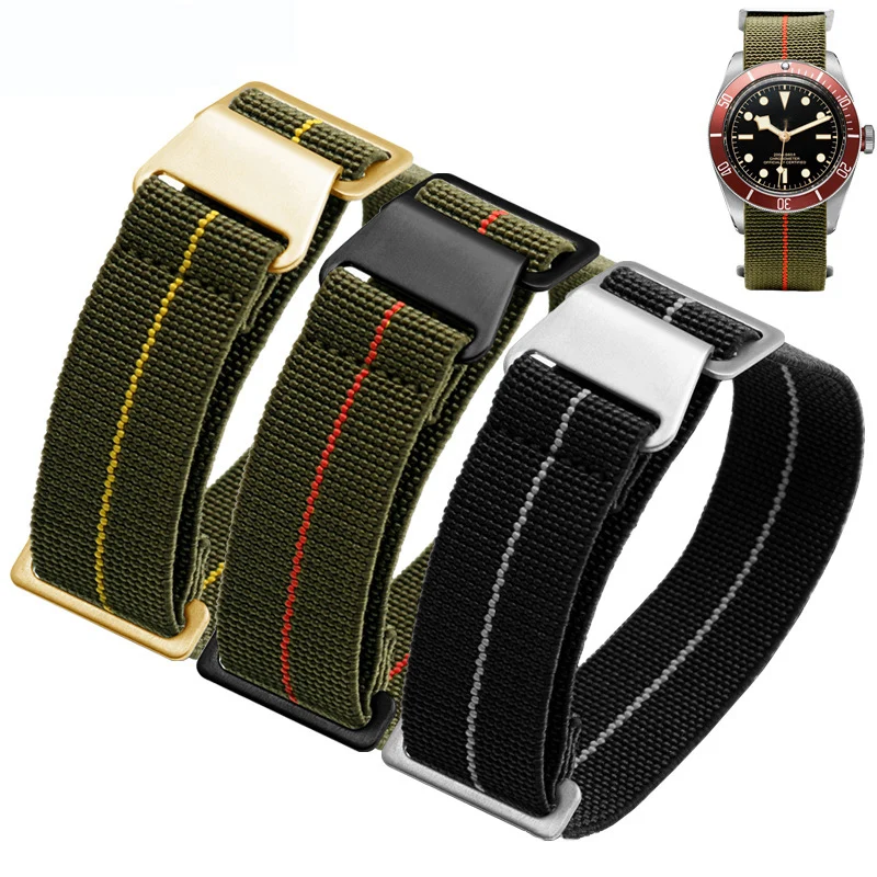 Nato Elastic Nylon Watchband for Omega 