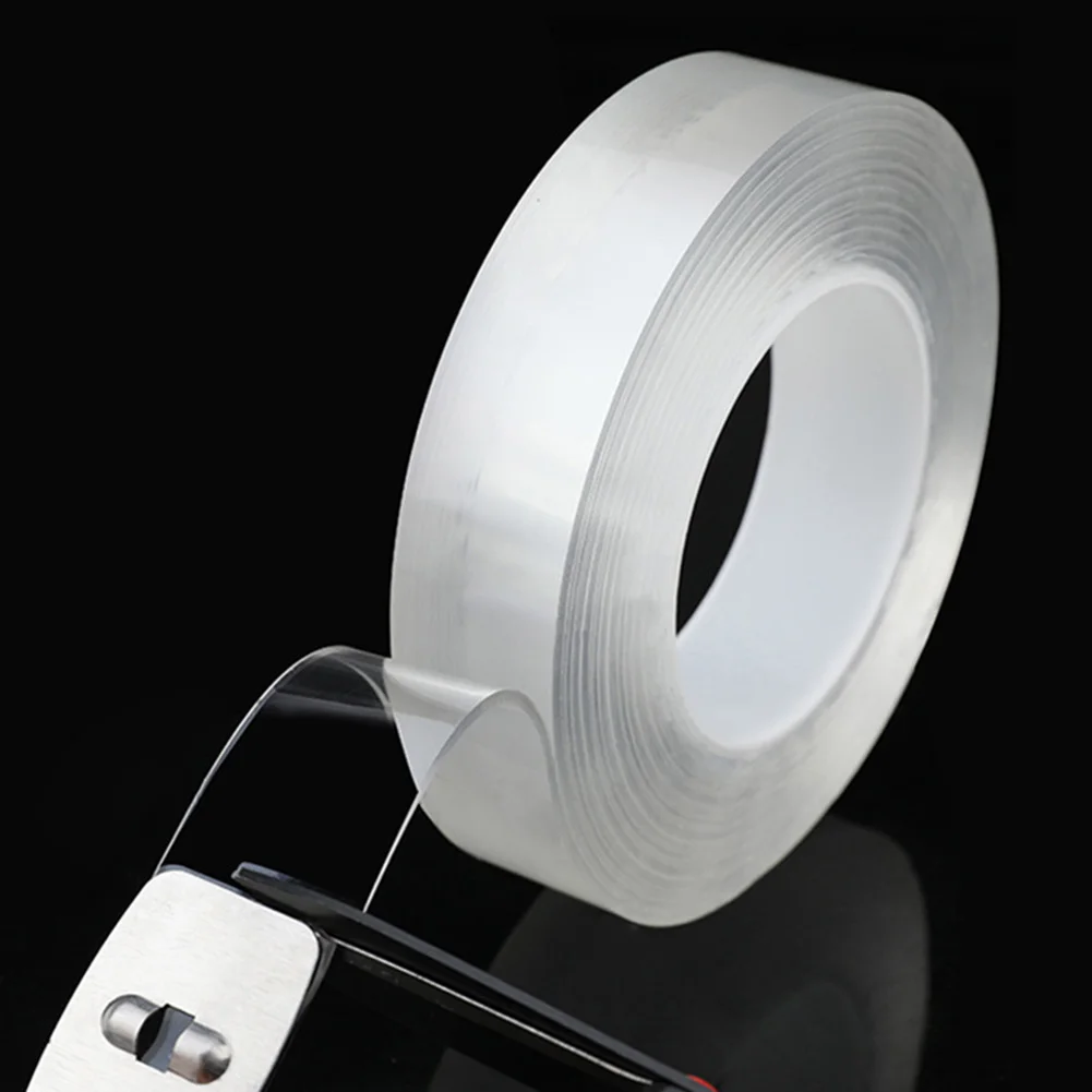 Обустройство дома двухсторонняя лента нано прозрачная без следа акриловая