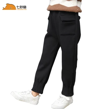 

girl winter trousers new fashion cotton kids velvet pants girls pants winter 3 5 8 10 12 years thick kids trousers girl