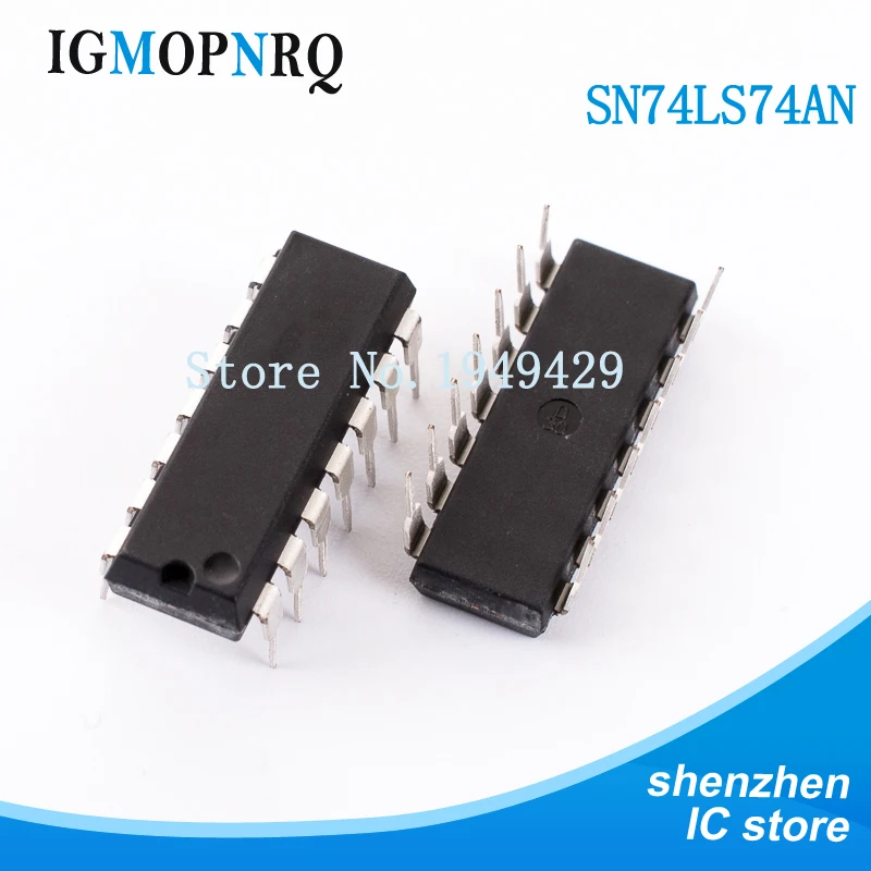 10 Stück HD74LS74AP ICs – DIP14, 74LS74 Logik-ICs, Original & Neu Für Elektronikprojekte & Reparaturen
