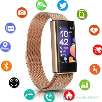 

Fashion Sport SmartBand Women Men Electronics Ladies Wristband For Andriod Ios Heart Rate Fitness Tracker 2020 Smart watch Clock