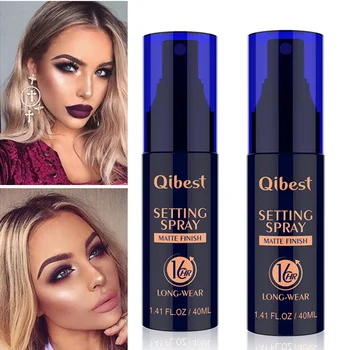 

Qibest 40ml Revitalizing Matte Makeup Spray Moisturizing Long Lasting Makeup Lotion Toner Oil Control Makeup Spray Beauty Tool