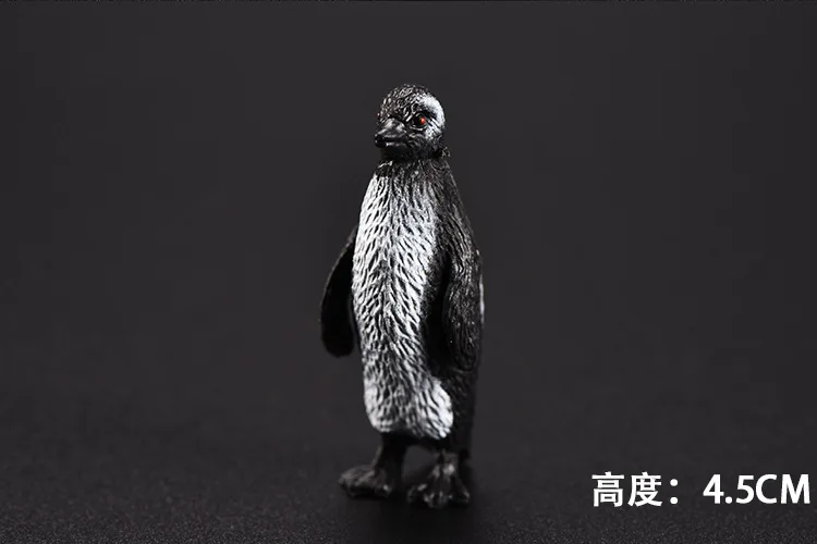 Cross Border Model Penguin Model Toy 8-Penguin Toy Decoration 2-Inch Penguin Accessories Children'S Educational Toy