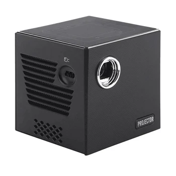 

Mini DLP Projector C80, Android 7.1.2OS WIFI for Home Cinema, Portable Beamer LED Video Projector HD with Battery Us Plug