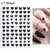 1шт Love Heart Designs 3D Nail Sticker День Святого Валентина Черный Красный Переводные Наклейки Слайдер Подарки Для Украшения Ногтей Маникюр