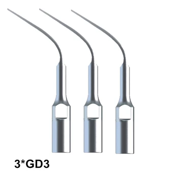 

3Pcs GD3 Teeth Whitening Scaler Tip For SATELEC/DTE Ultrasonic Scaler Handpiece For Remove The Calculus And Bacterial Plasue