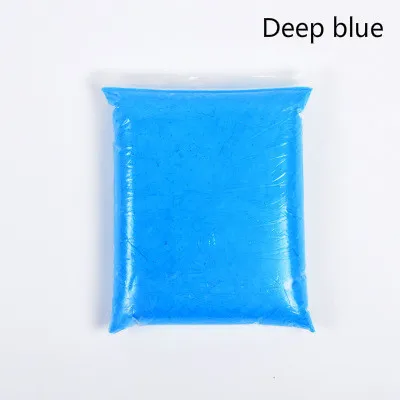 A4 Deep blue Супер светильник, ПЛАСТИЛИНОВАЯ посылка, 500 г, резиновая цветная глина, большая емкость, безопасная и Нетоксичная Детская образовательная космическая набор глиняных инструментов - Цвет: A4 Deep blue