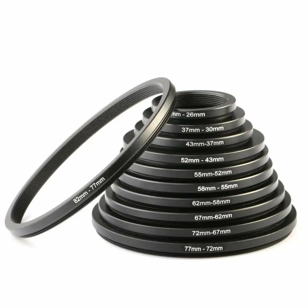 

58mm-52mm Step up Ring 58-52 DSLR Camera 58mm Lens to 52mm Filter Cap Hood