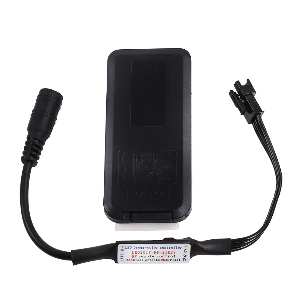 Вход 5-24 В подходит для RGB светодиодный свет полосы, что их IC является WS2811 Поддержка настройки управления Светодиодный номер пикселей. JK043
