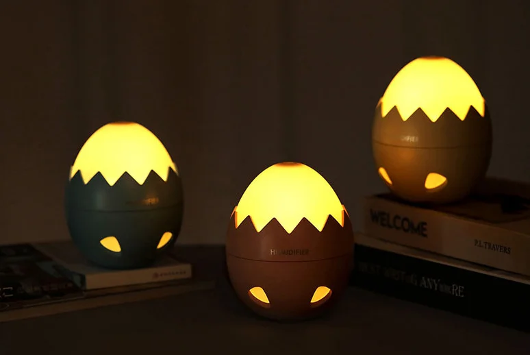 Small office home mute table top air purification aromatherapy machine night light meaning humidifier J03