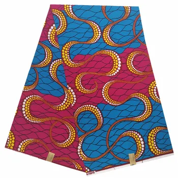 

Hot veritable wax veritable guaranteed real dutch wax best quality pagne hot wax veritable 6yard african ankara sewing fabric