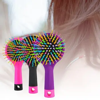 

Women's Rainbow Hair Comb Massage Comb Health Care Hair Comb Hair Comb Hair Straight Hair Comb Hairdressing Tools