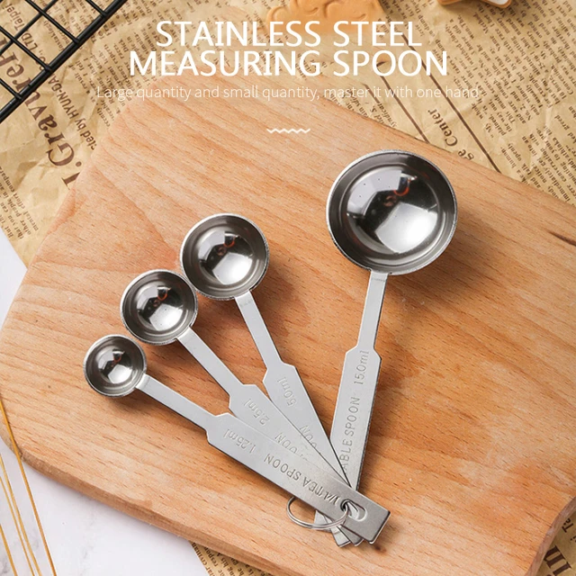 Stainless Steel Measuring Spoon Set- 4 pcs.