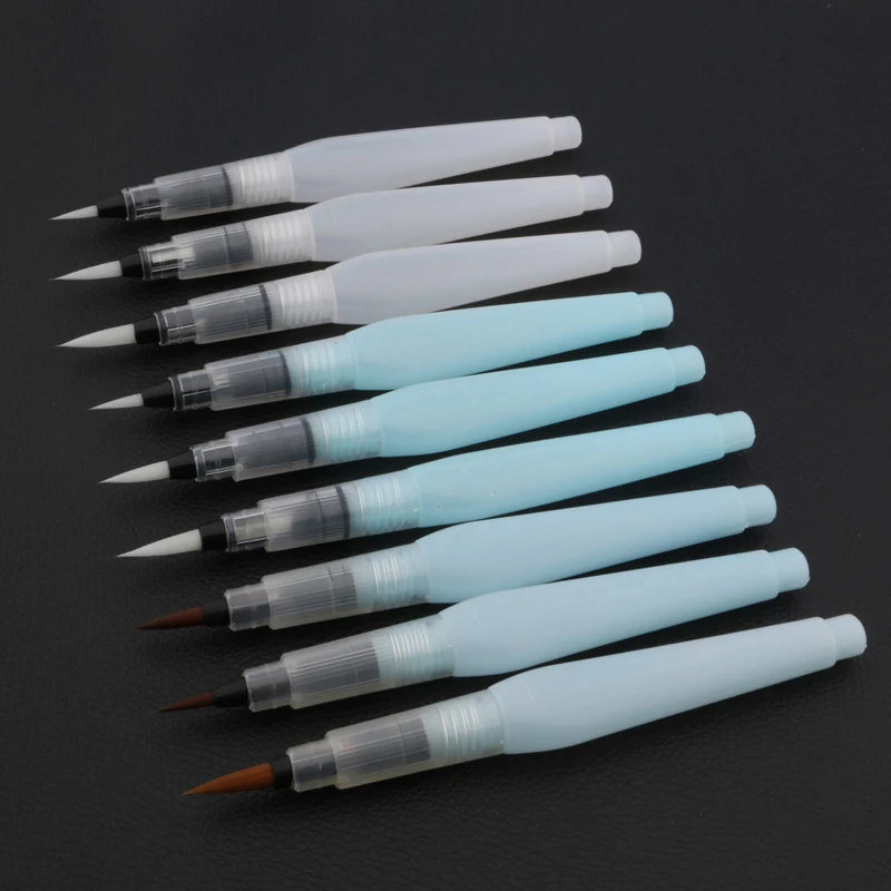 Washable Watercolor Pen Watercolor Pen water color Brush Pen plastic SML multicolour Set Art Water color calligraphy Stationery Office School Supplies