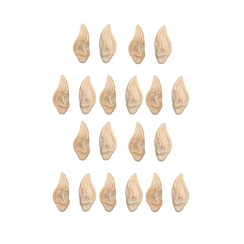 

10 Pairs Halloween Elf Ears False Ears Used for Festivals and Parties, Dressing Up Dance Props