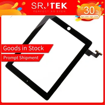 

SRJTEK 9.7" Digitzer For iPad 2 Touch iPad2 Screen A1395 A1396 A1397 Touch Screen Digitizer Sensor Glass Panel Tablet Parts